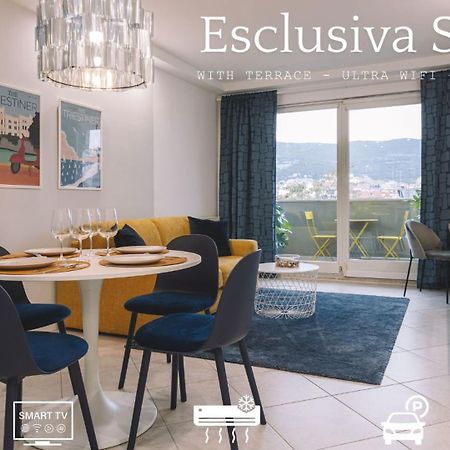 Esclusiva Suite Con Terrazza/Ultra Wi-Fi/Free Park Trieste Exterior photo